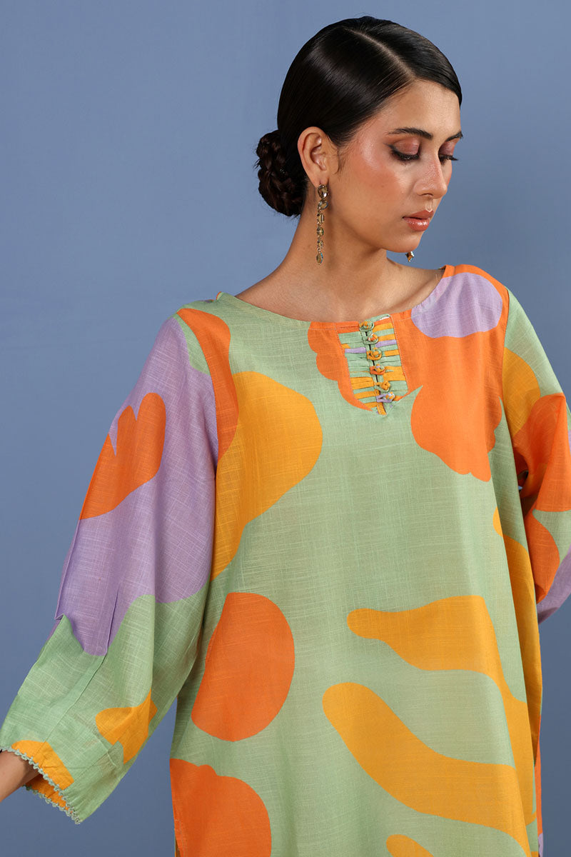 Petal Drift Kaftan