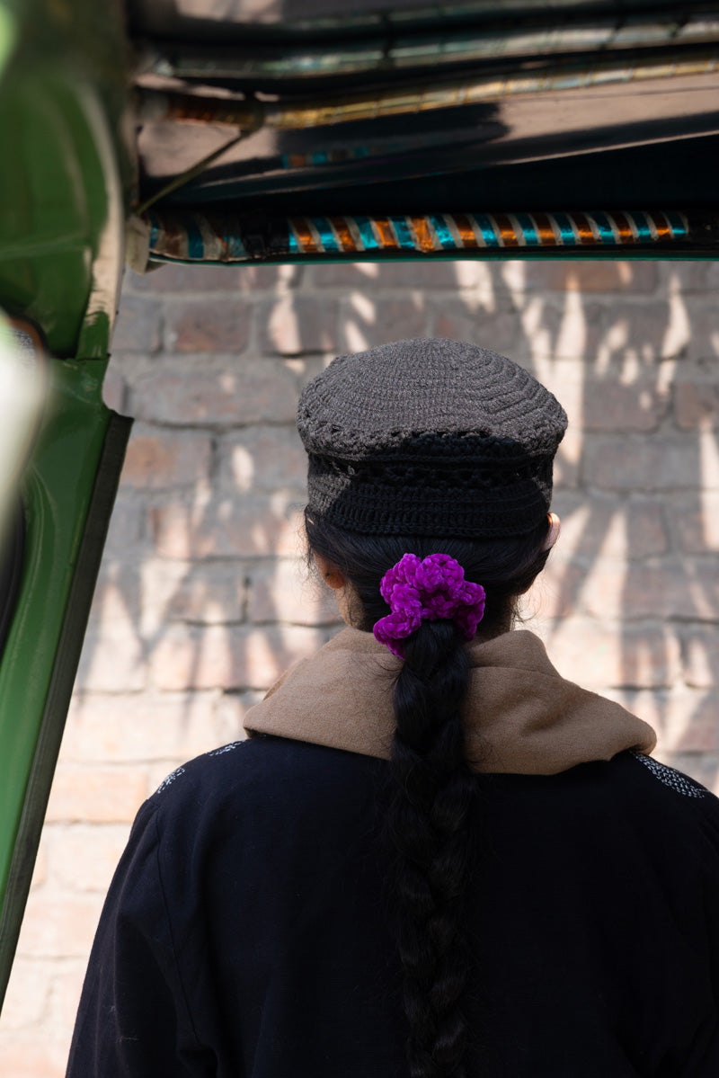 Crochet-Crafted Cap