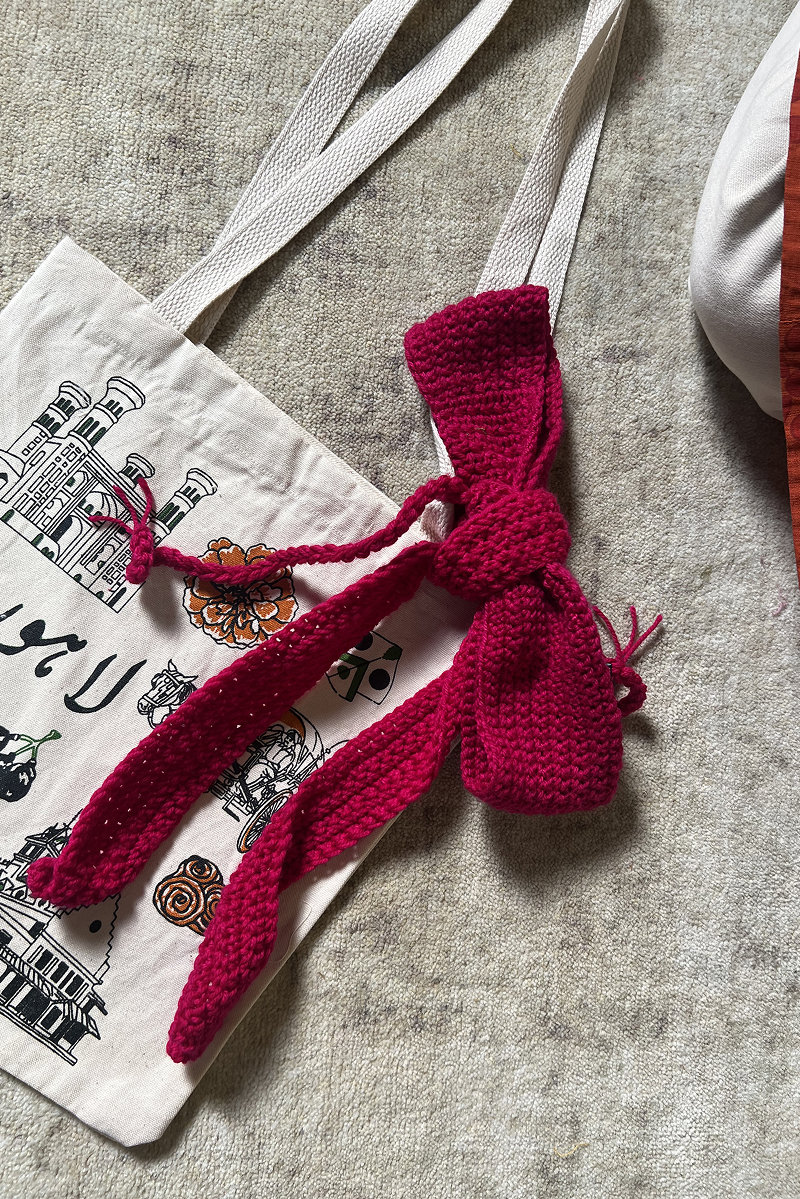 Hand-Crochet Bow Tie