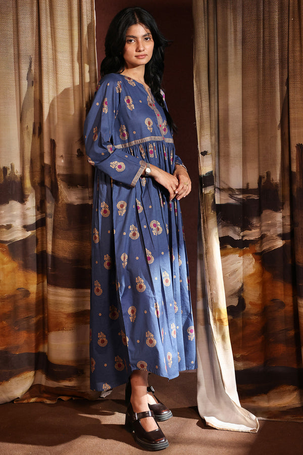 Zari Whisper Flared Dress