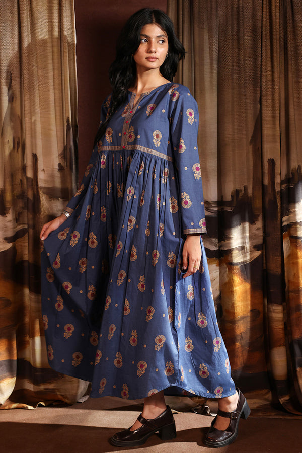 Zari Whisper Flared Dress