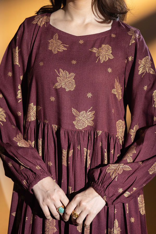 Gilded Rose Dress