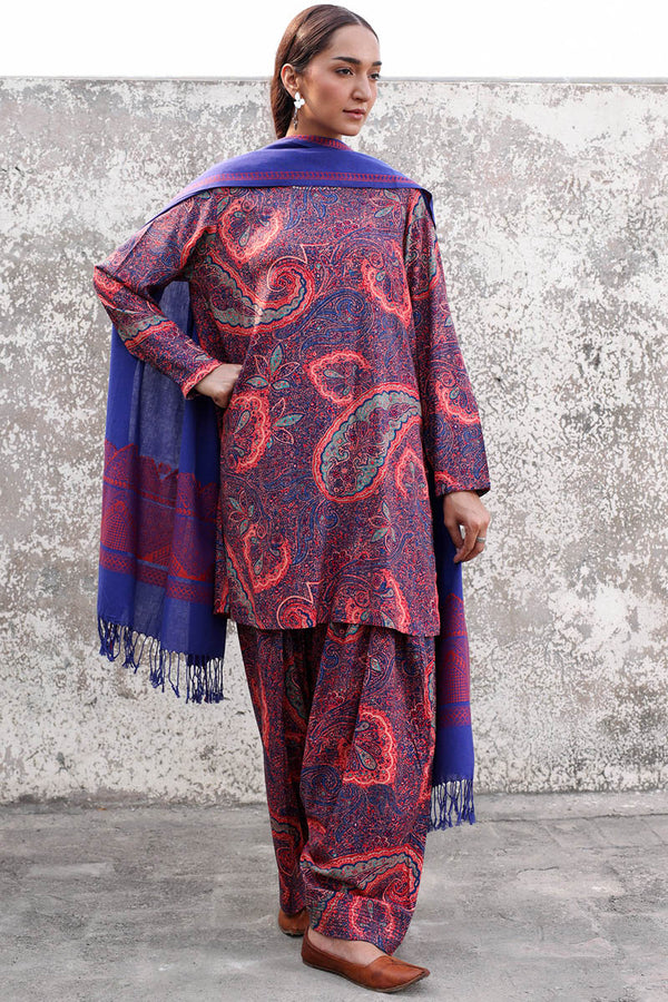 Jacquard Paisley Farshi Set