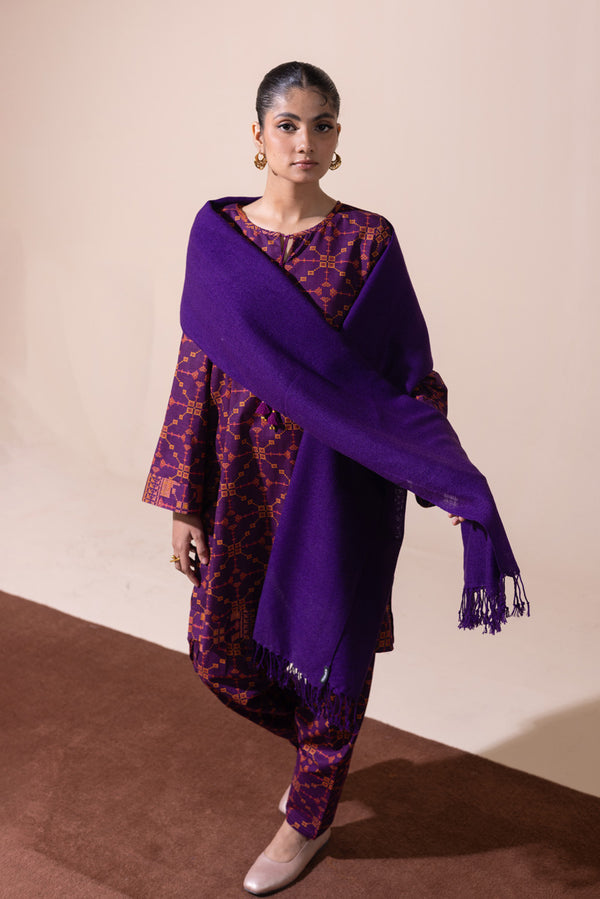 Rustic Woven Shawl