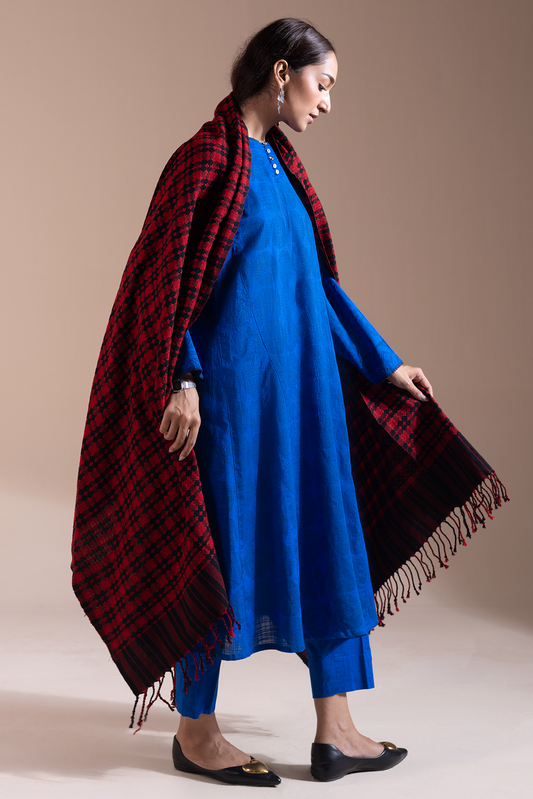 Woven Whisper Shawl