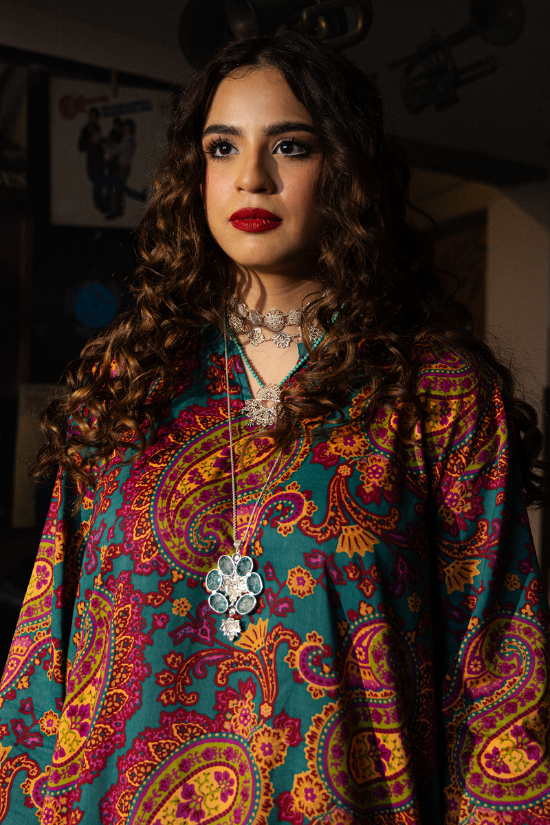Paisley Mosaic Kaftan