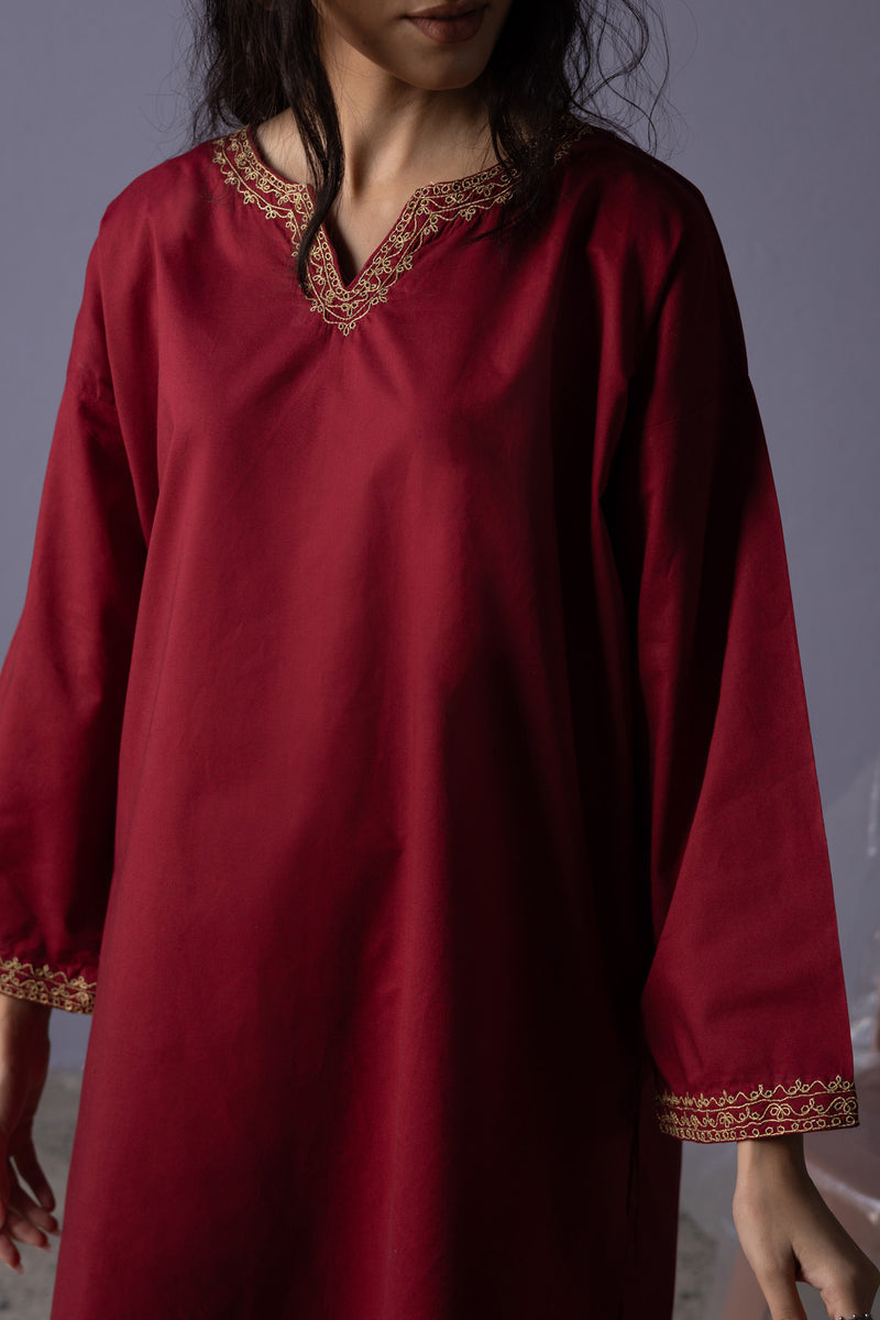 Midnight Embroidered Set