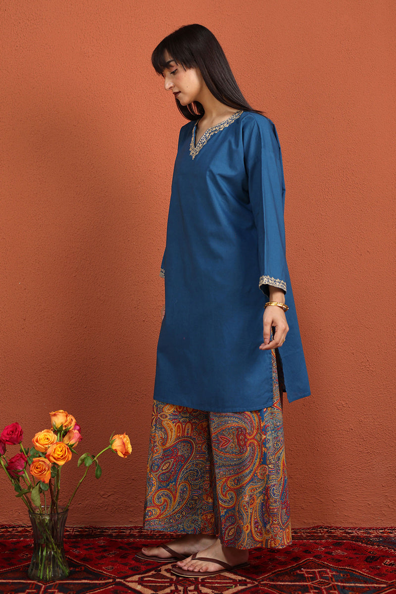 Midnight Embroidered Set