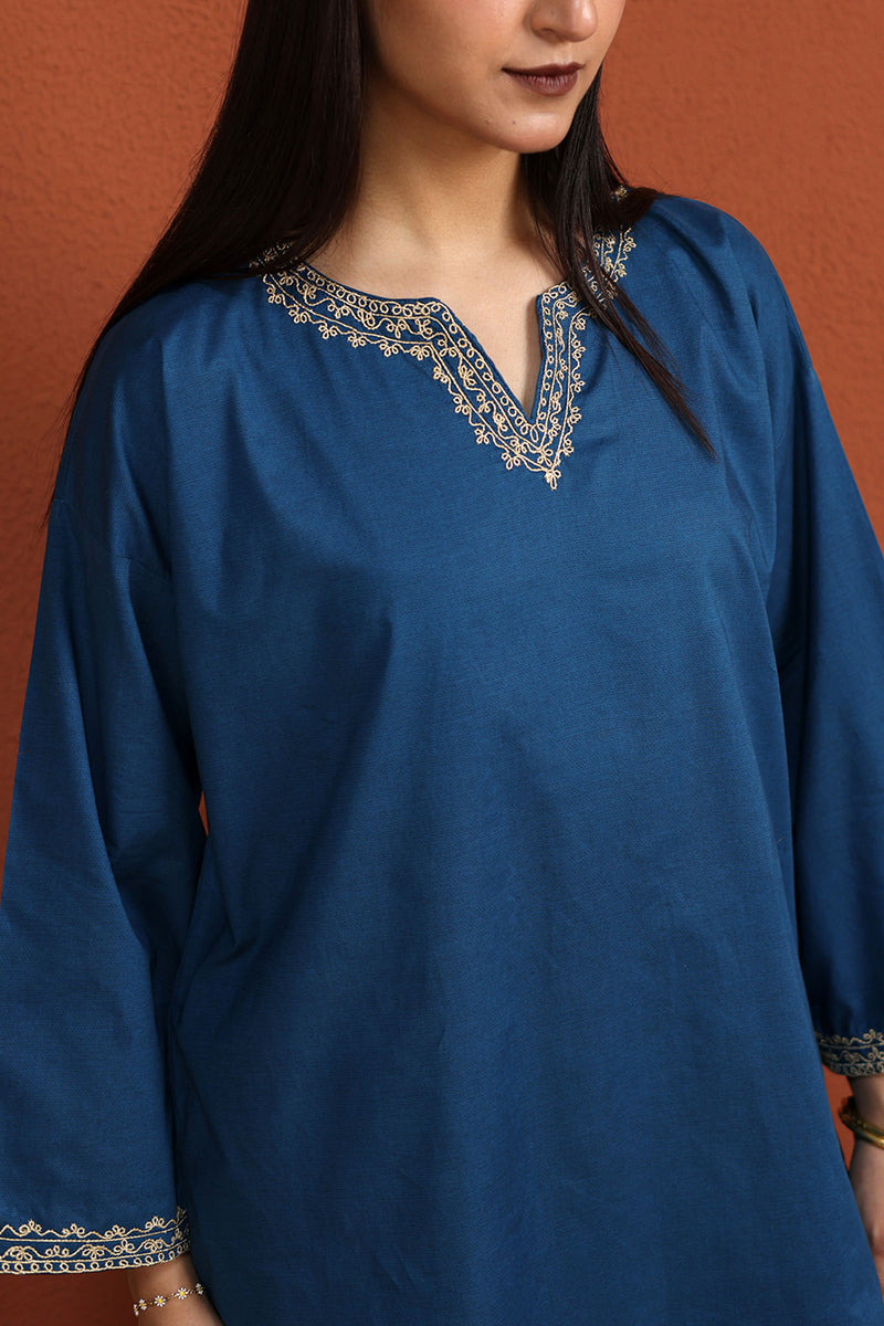 Midnight Embroidered Set