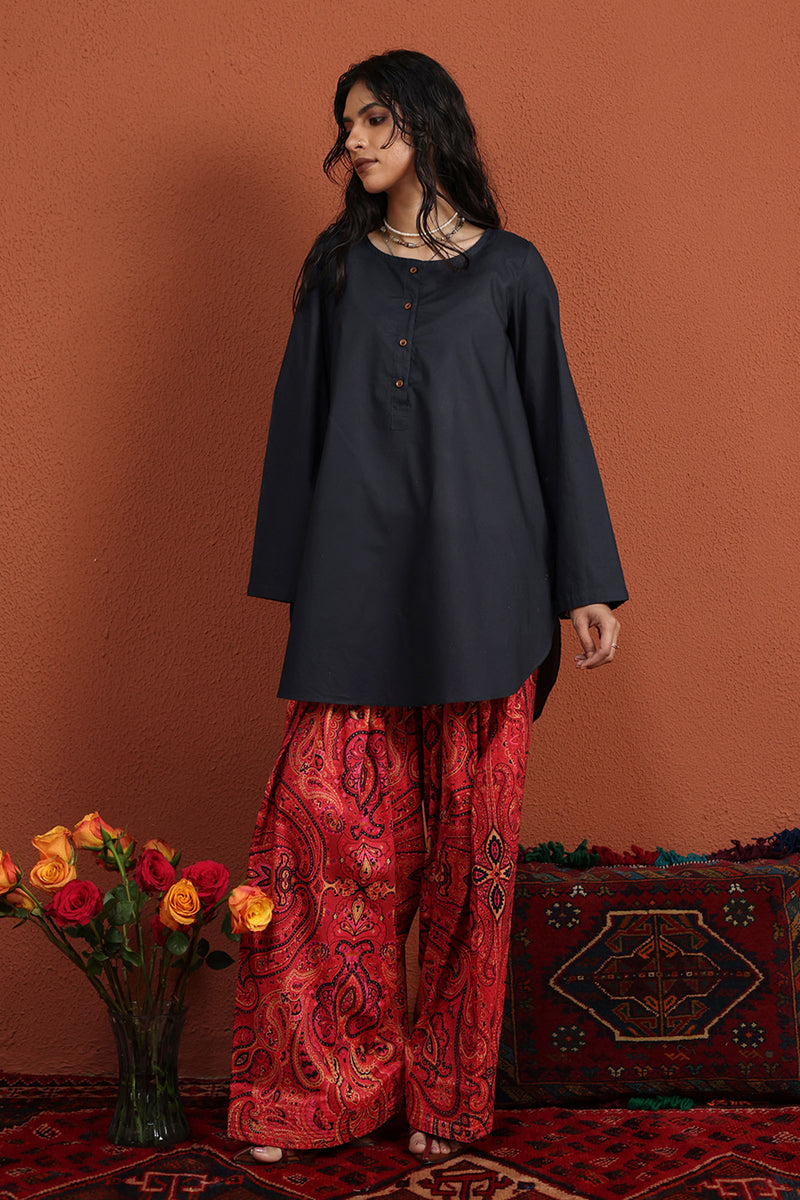 Pine Printed Farshi Set