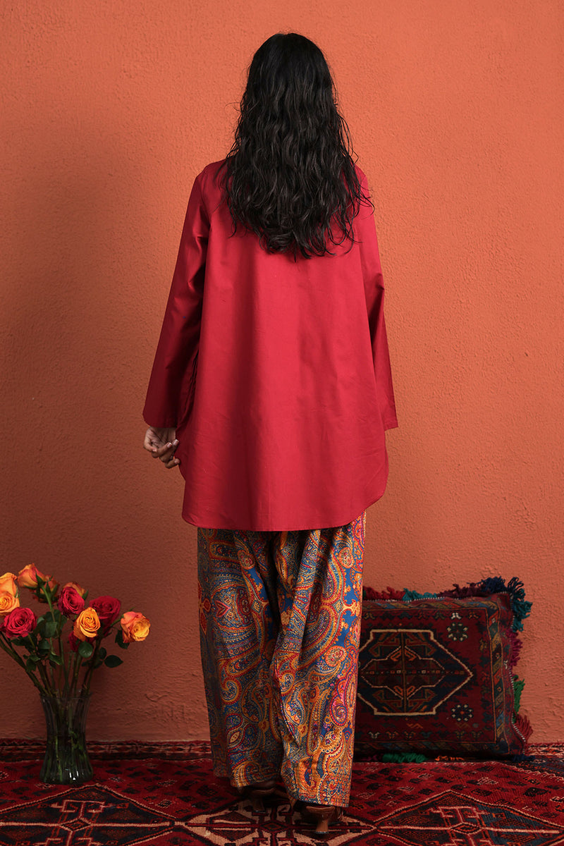 Pine Printed Farshi Set