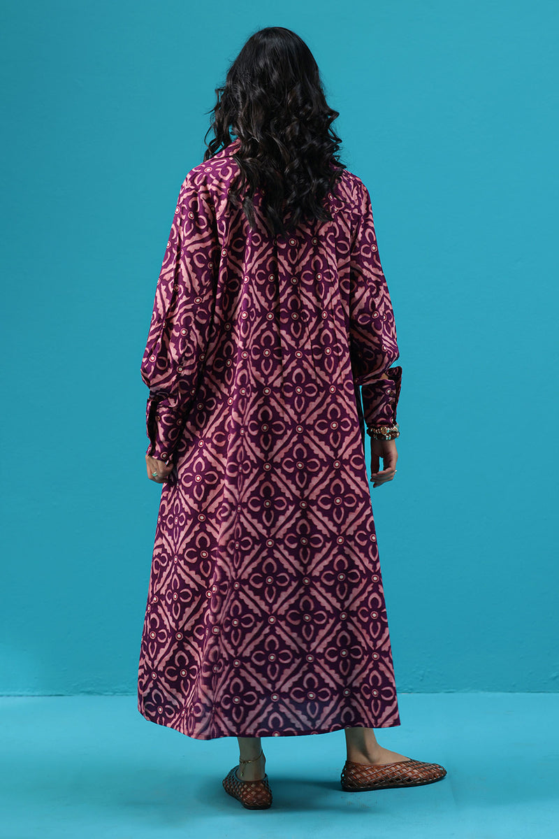Pattern Foam Dress