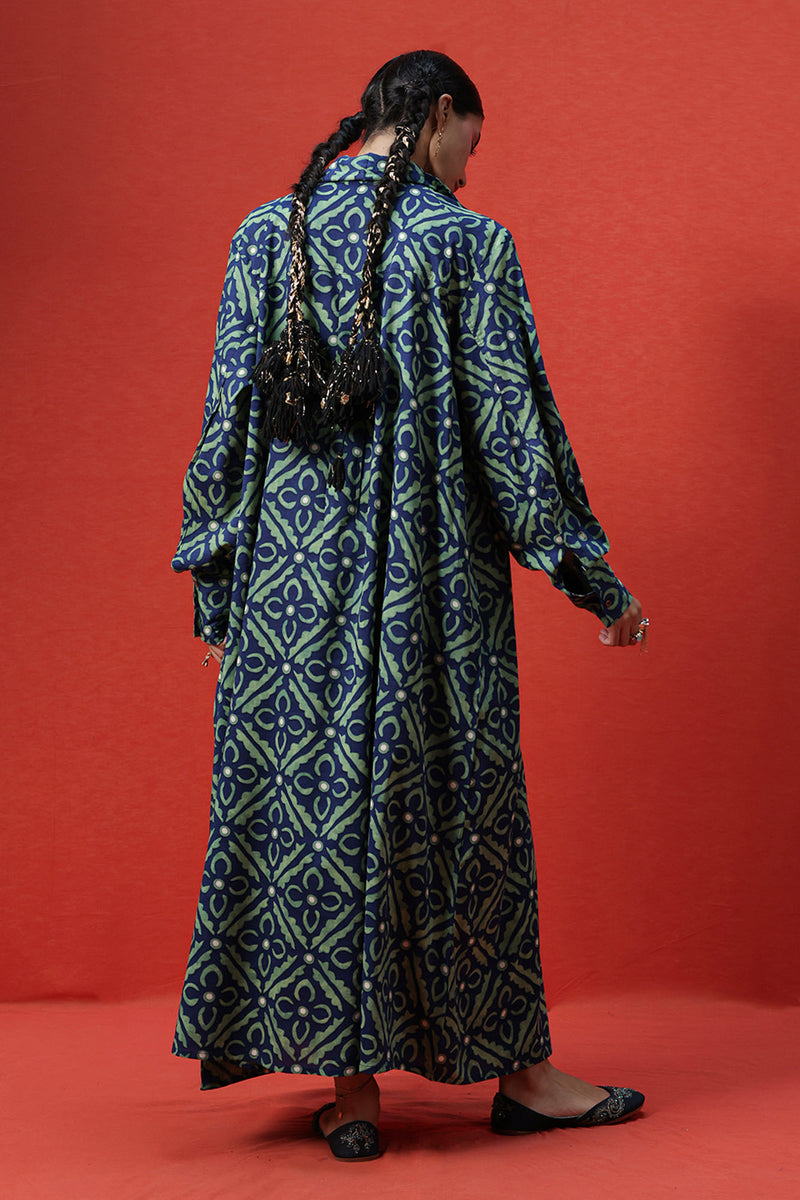 Pattern Foam Dress