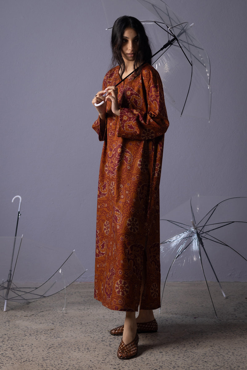Floral Haze Kaftan