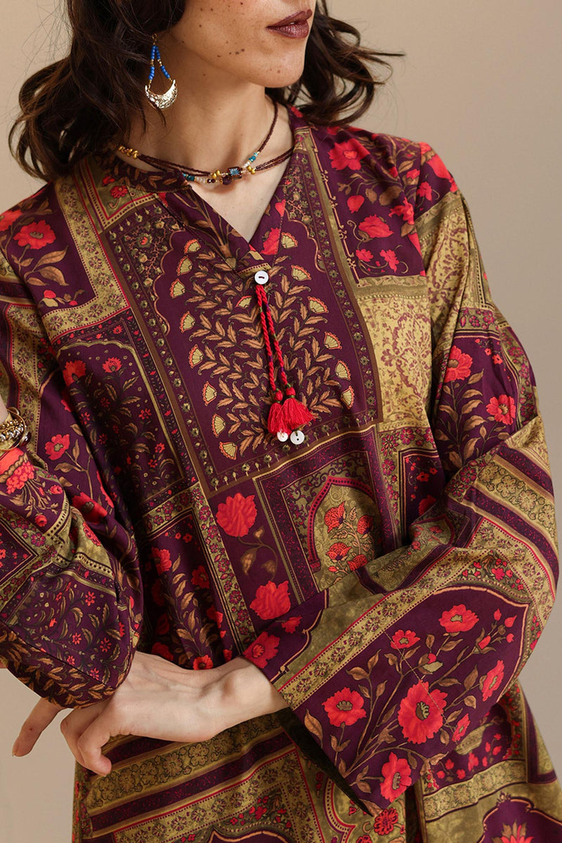 Coordinated Bagh Printed Set