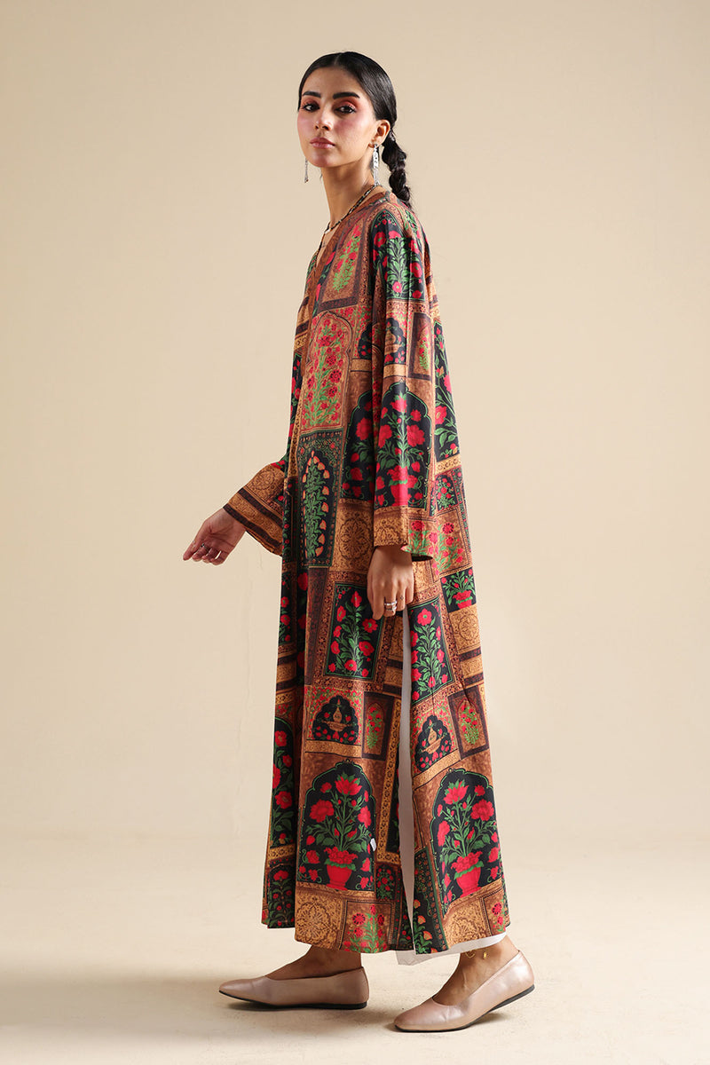Mughal Phool Printed Kurta