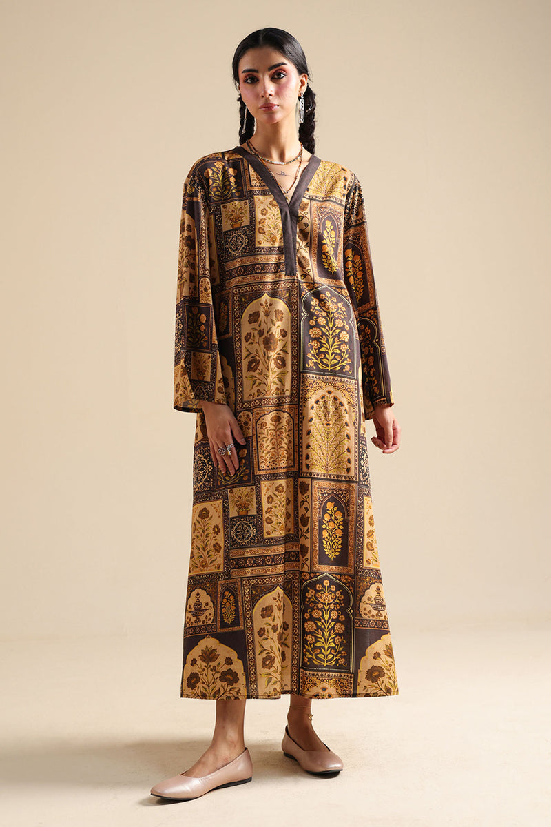 Mughal Phool Printed Kurta