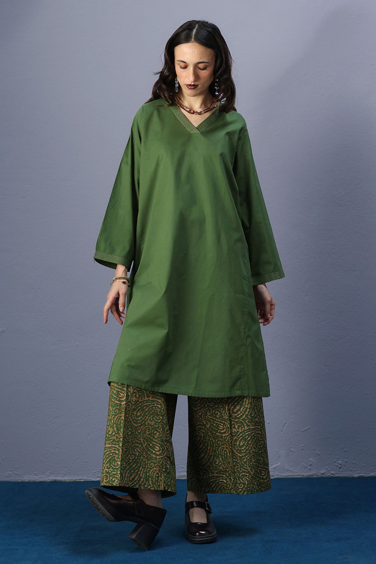 Printed Paisley Co-Ord Set