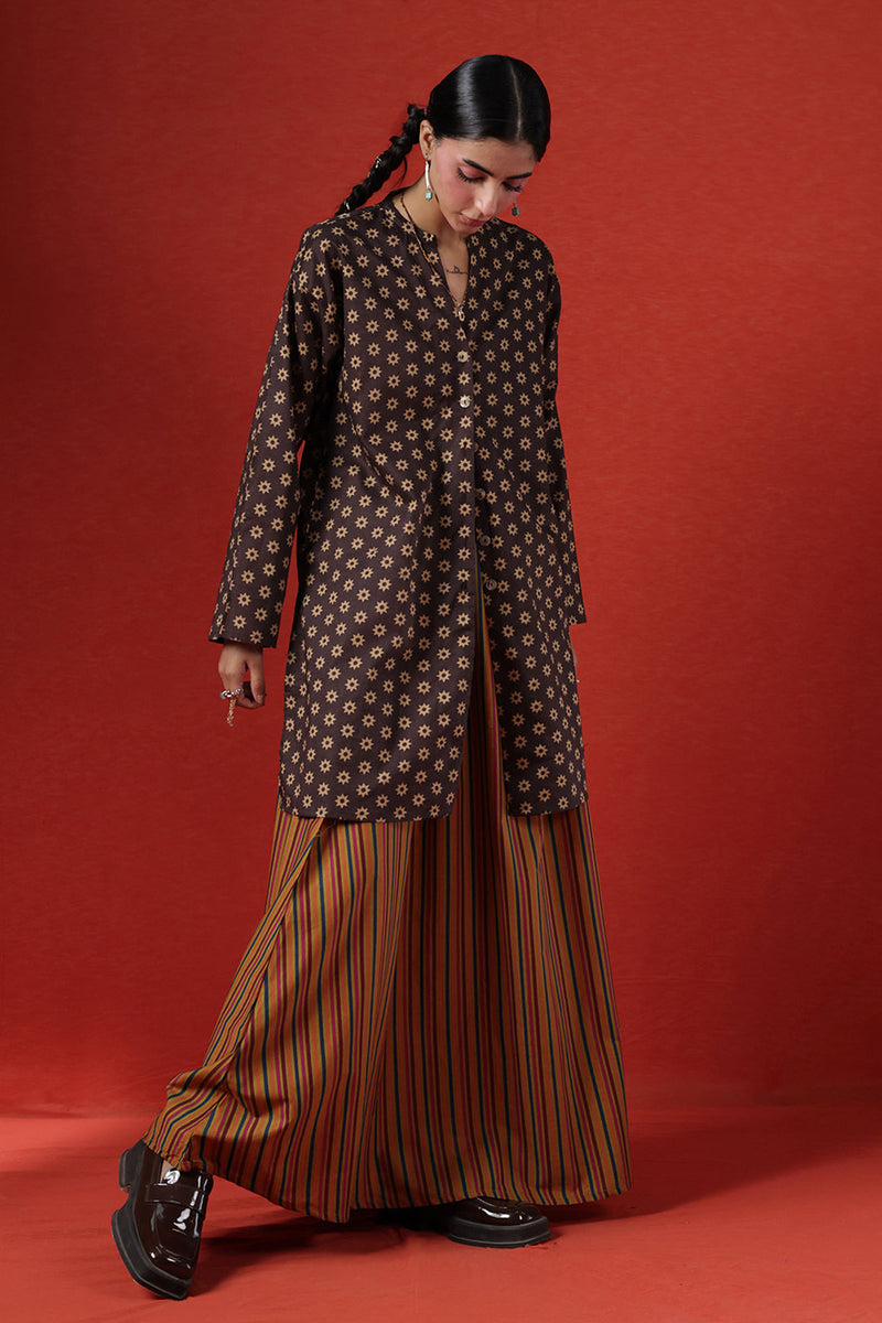 Printed Skirt Co-Ord Set