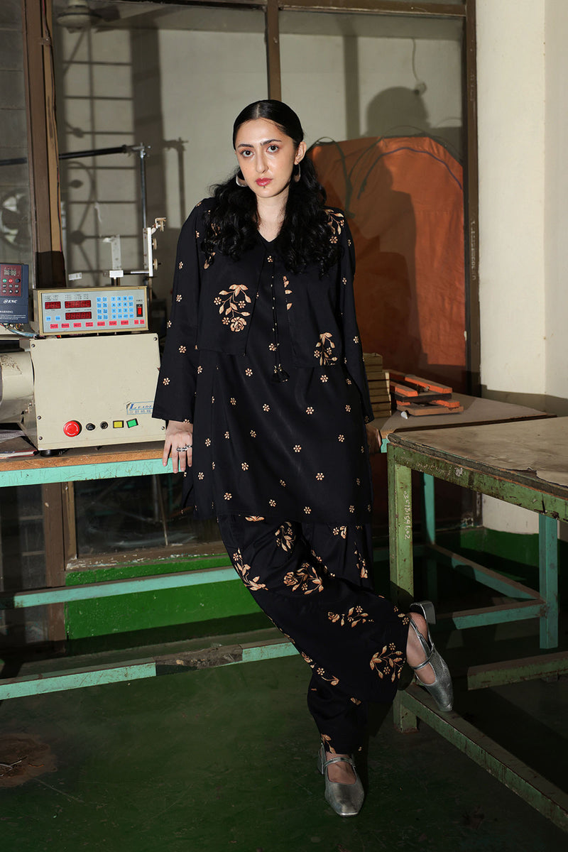 Phool Printed 3-Piece Koti Set