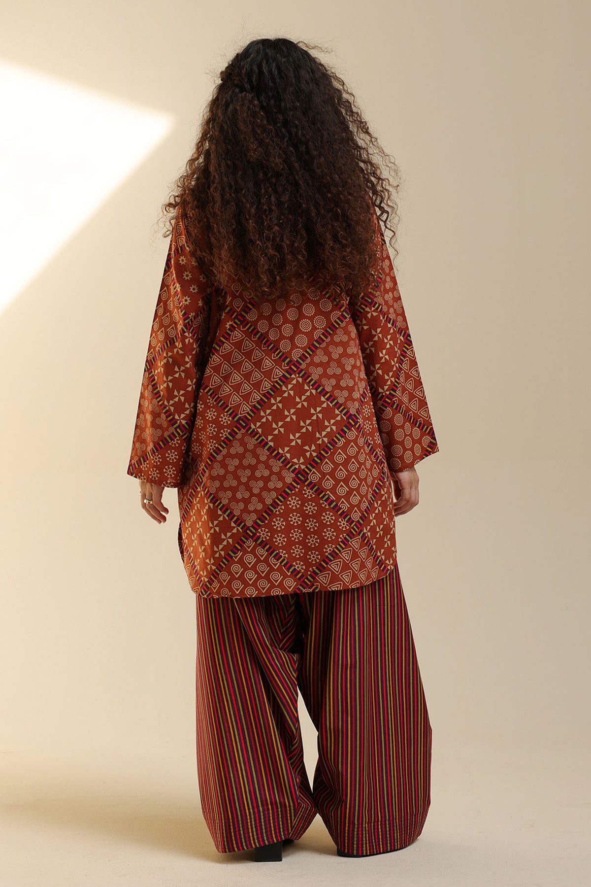 Prism Printed Farshi Set