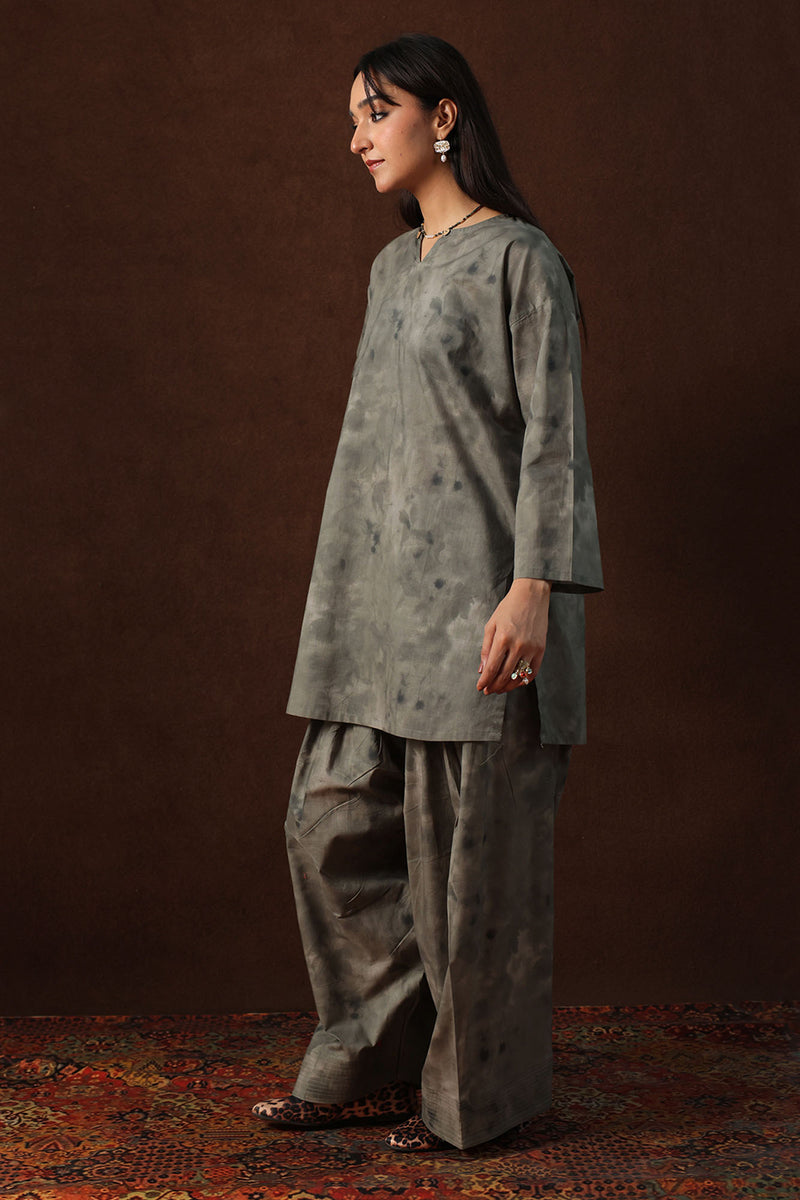 Dusk Printed Farshi Set