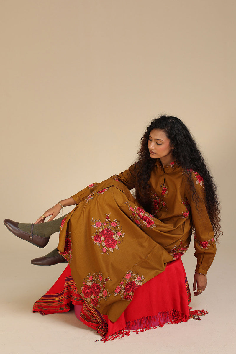 Rose Affair Printed Shirt