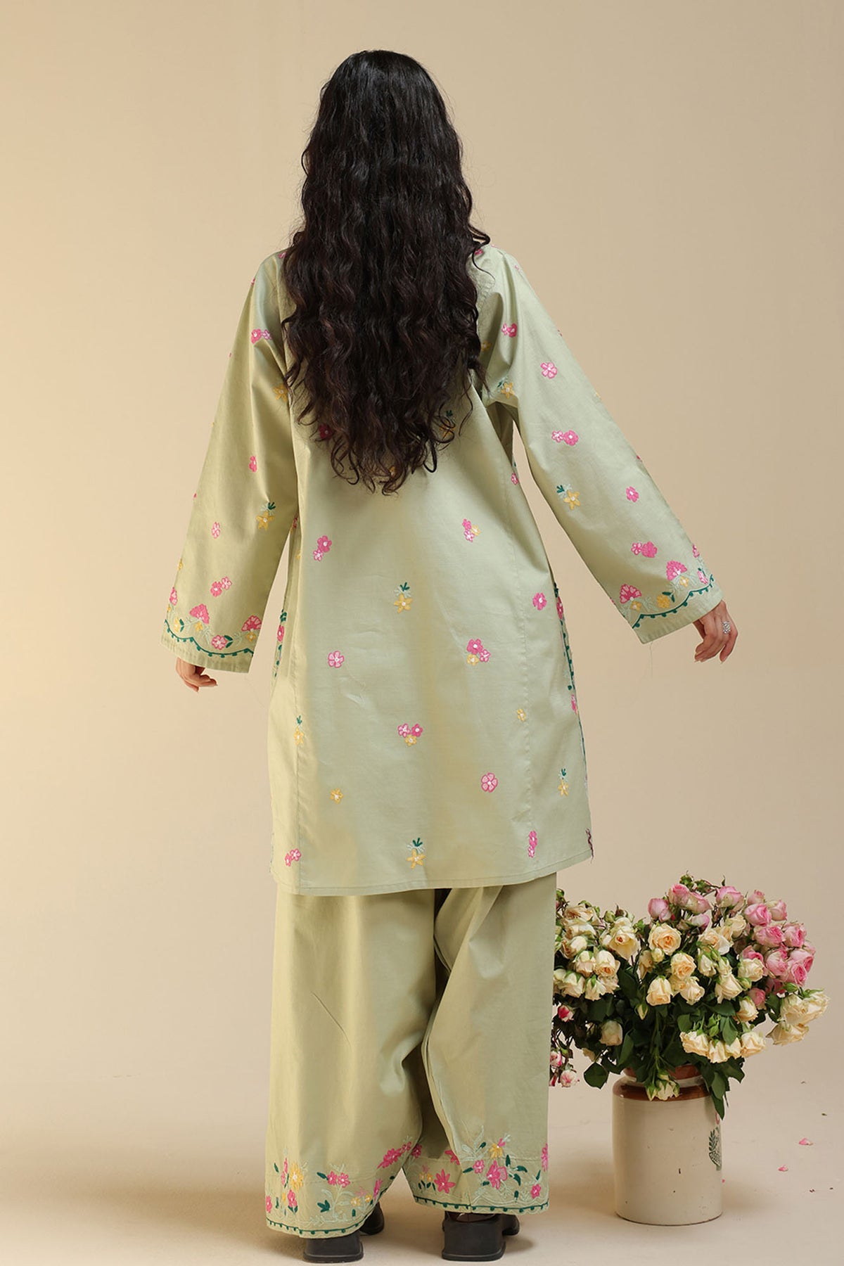 Embroidered Petal Edit Set