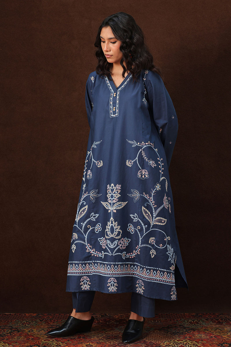 Gul Embroidered Set