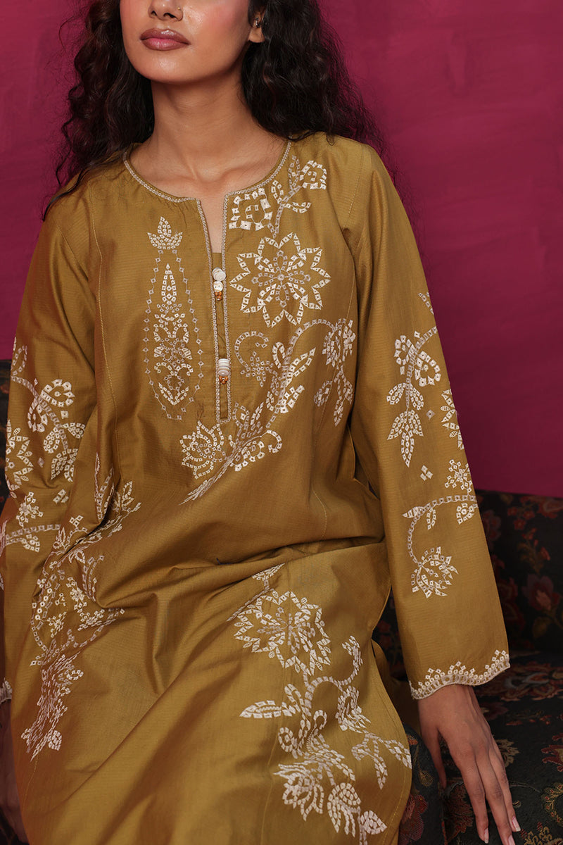 Embroidered Floral Dot Set