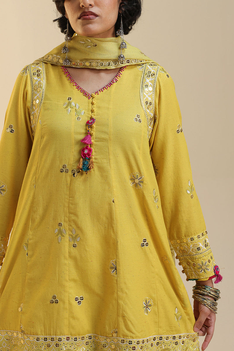 Zareen Embroidered 3-Piece Ensemble