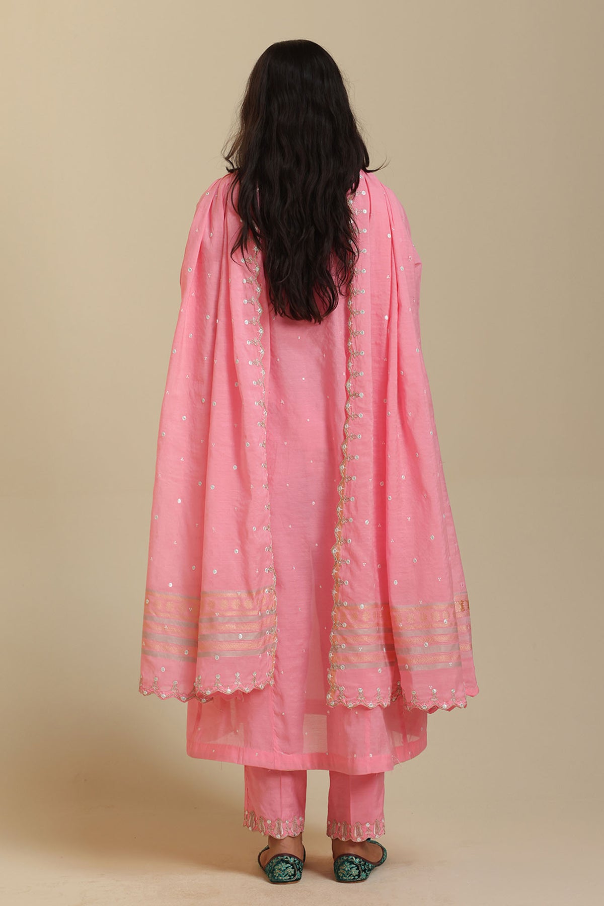Blush Reverie Embroidered Ensemble