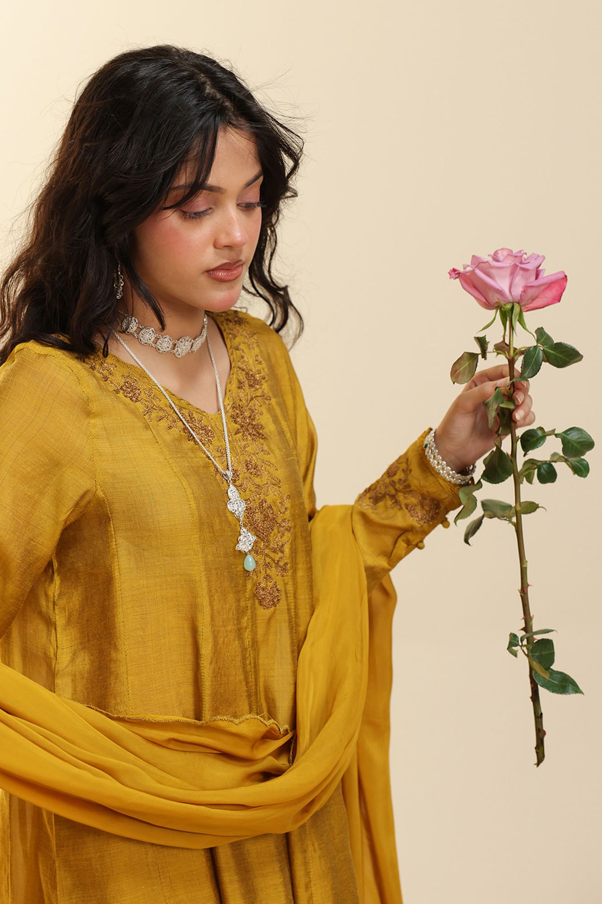 Zar Gul Embroidered Ensemble