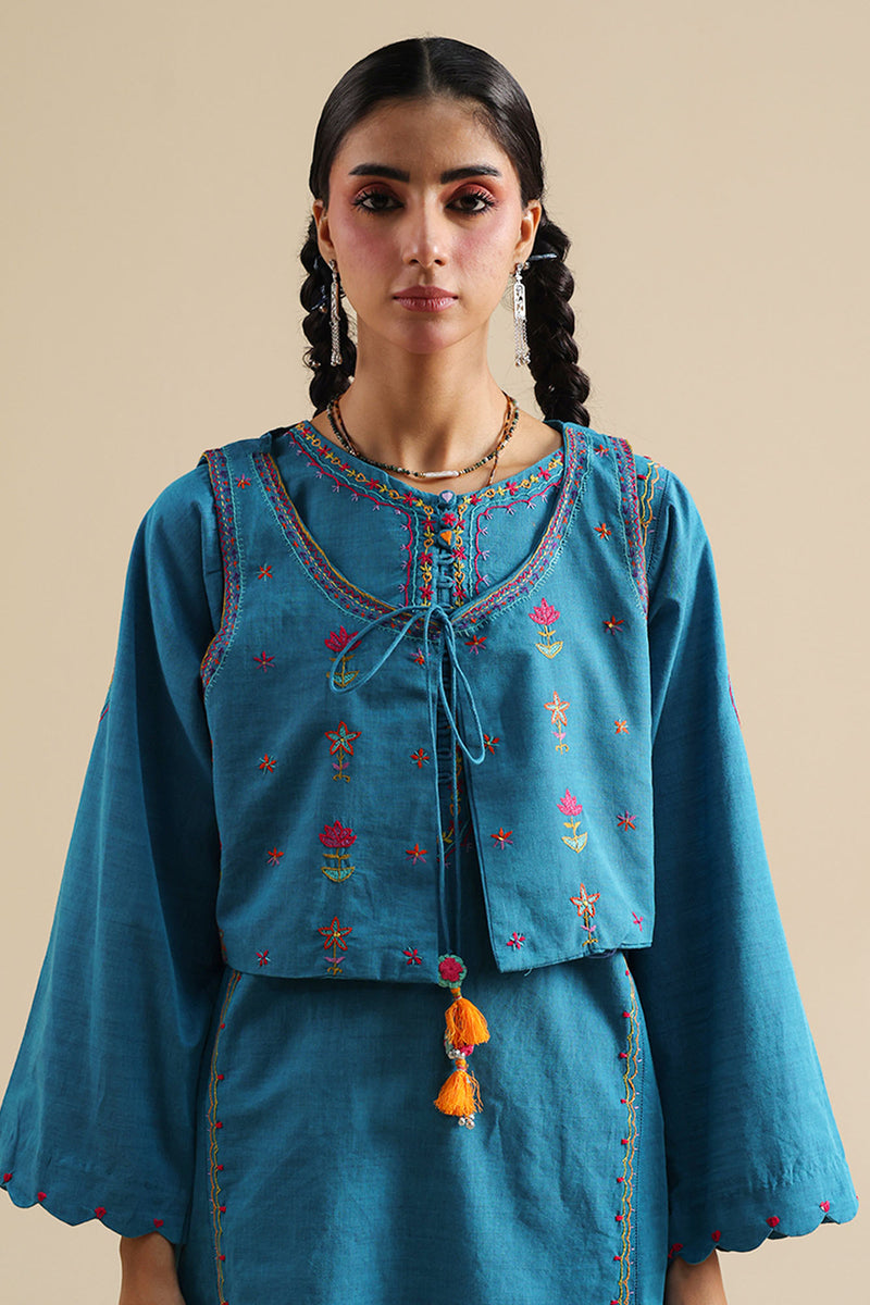 Hand Embroidered Koti