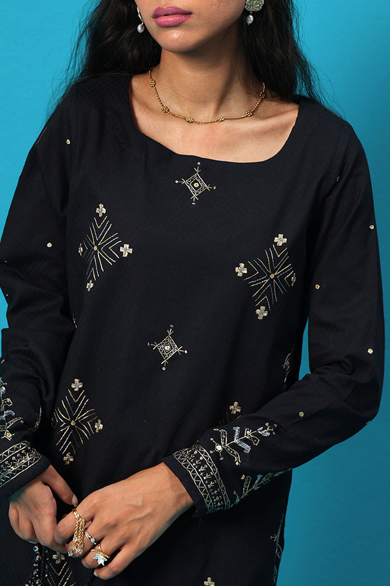 Sequin Embroidered Set