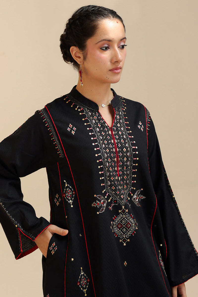 Embroidered Sequin Story Set