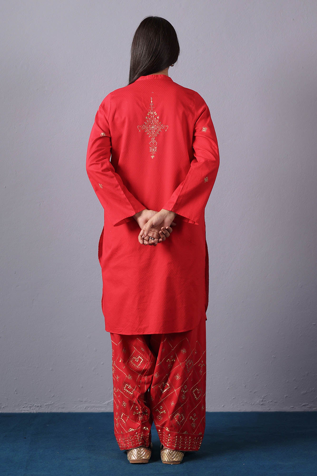 Rouge Sequin Set
