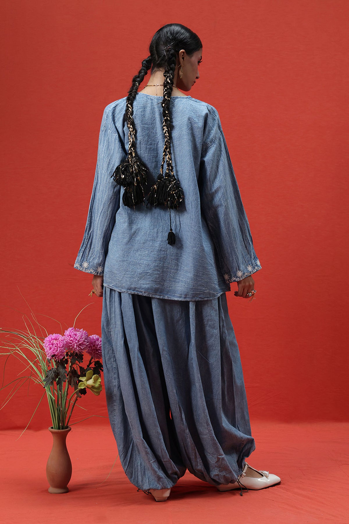 Denim Whisper Co-Ord Set