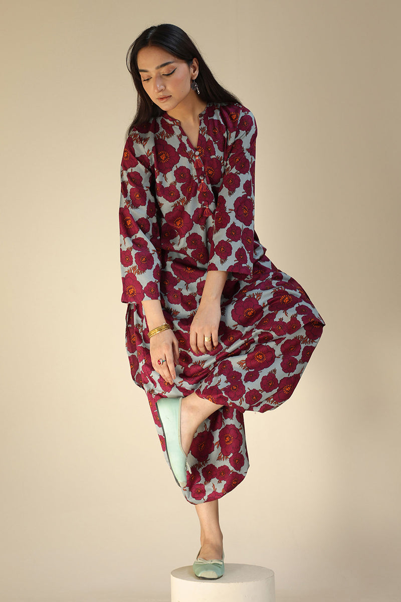 Floral Printed Co-Ord Set