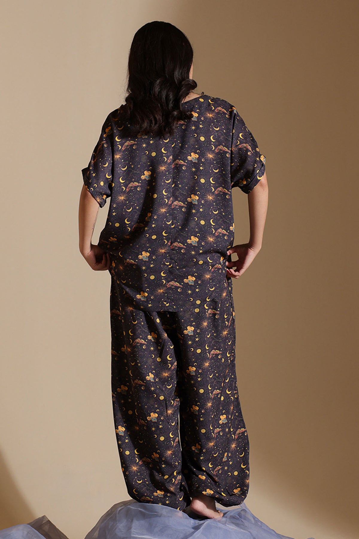 Dreamscape Co-Ord Set With Eye Mask & Scrunchie