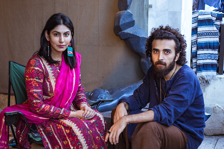 In conversation with the artist duo: Faten and Maggie!