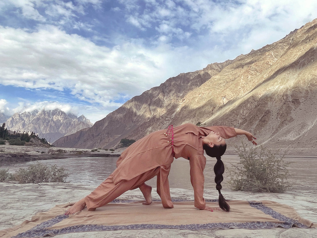 Mindful Movements in Shalwar Kameez