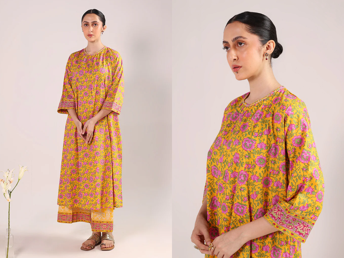 Best matching 2 piece suits for ladies online in pakistan