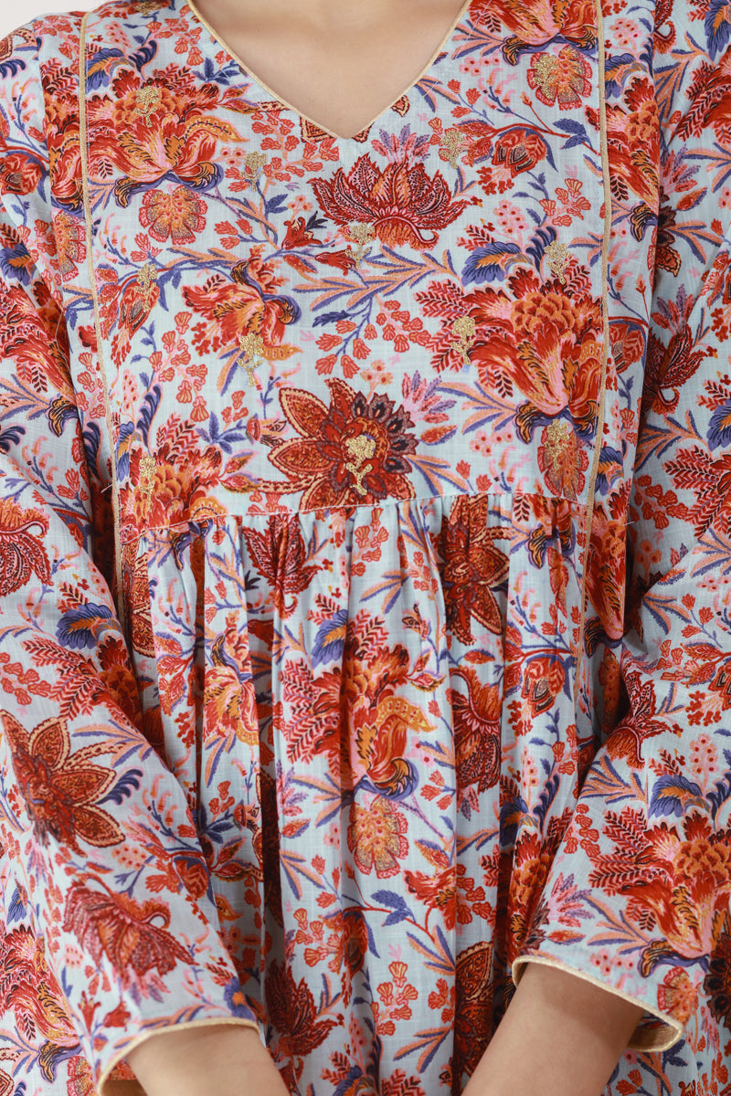 Jacobean Florals Sienna Shirt