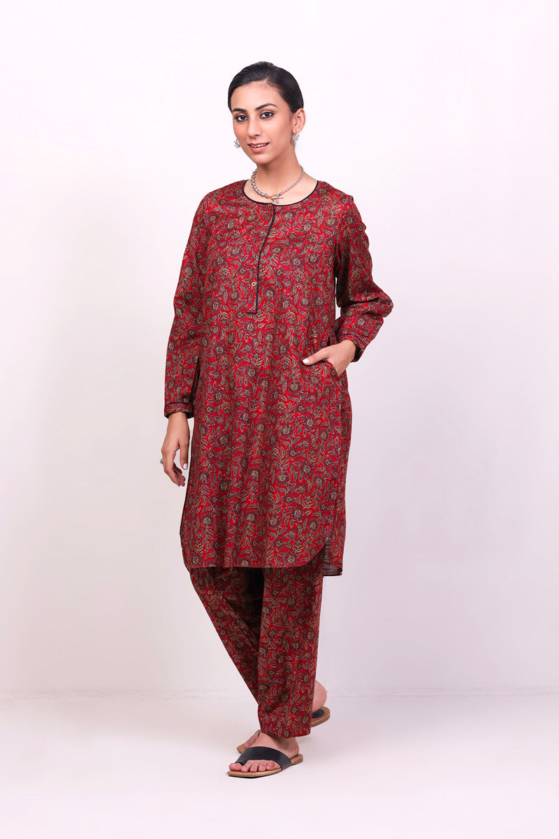 2-Piece Manjeet Red