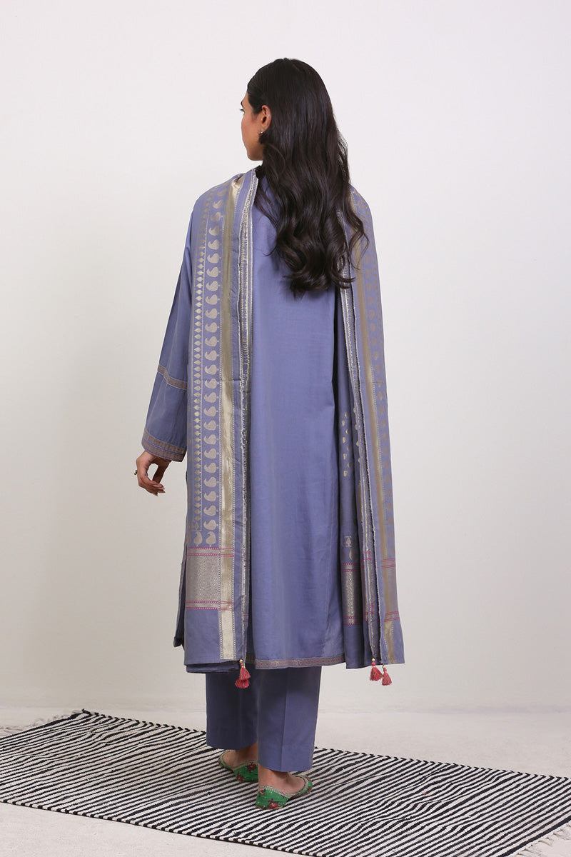 Banaras Begum Laveneder Suit