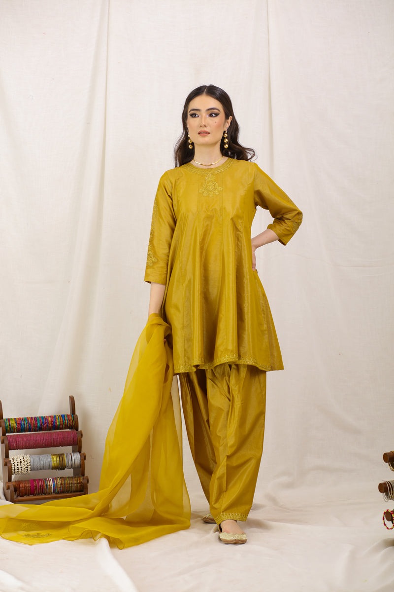 Dastaan Embroidered Suit