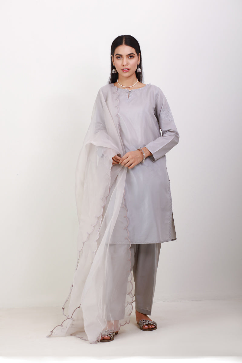 Dastaan Embroidered Suit