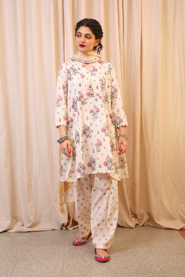 Dildara Printed Suit
