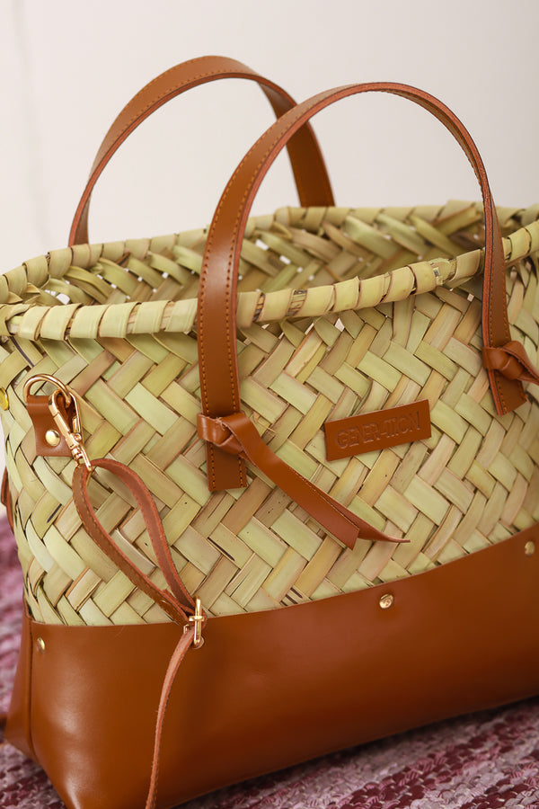 Hand Made Basket Bag